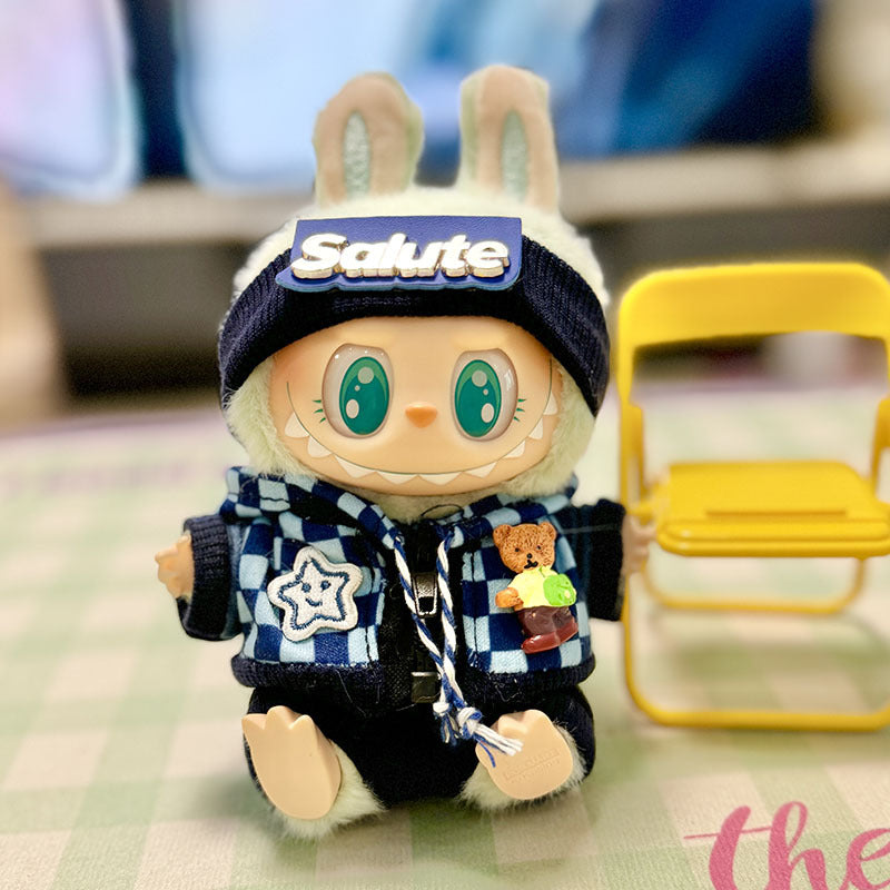 [Clothes only] First/second generation pendant Labubu clothes Labubu sitting party baby clothes trendy sweater cute
