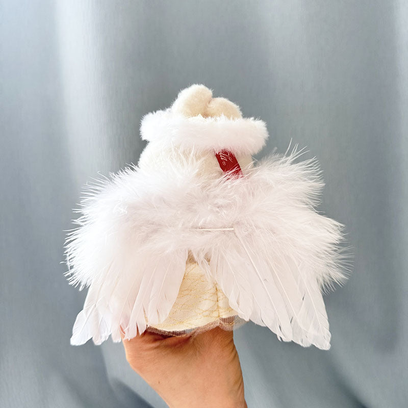 [Clothes only] First and second generation Labubu clothes pendant Labubu sitting party baby clothes gauze skirt Angel light skirt