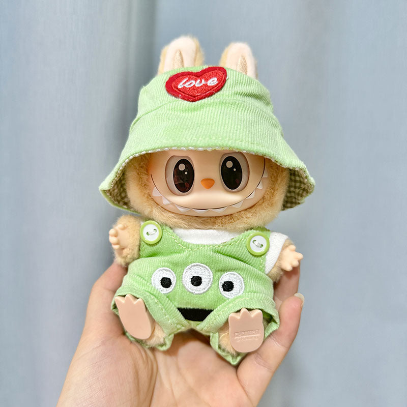 [Clothes only] 1st/2nd generation blind box Labubu clothes keychain Labubu sitting party series baby clothes cute