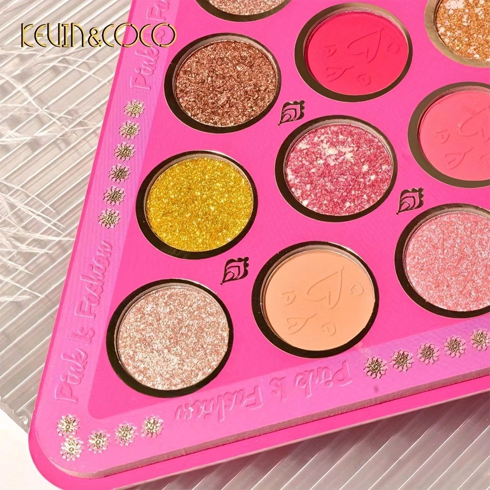 KEVIN & COCO43 color V-shaped eyeshadow disc naturally looks good overseas hot-selling models