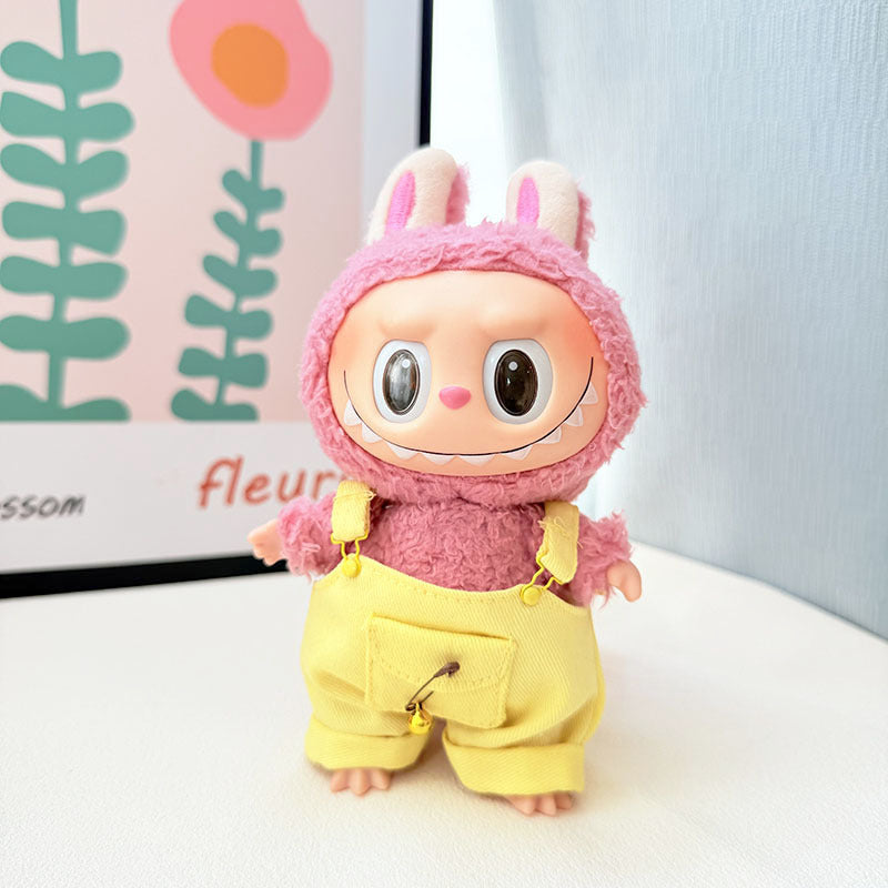 [Clothes only] First and second generation keychain Labubu clothes pendant Labubu baby clothes sunshine craftsman strap