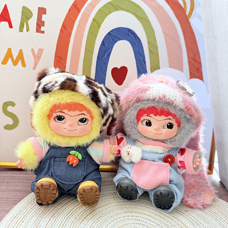 Baby clothes only] The star has the same sweet heart WAKUKU Wow Kuku Mao Mao Tide Fun Party Series Blind Box Doll Baby Clothes