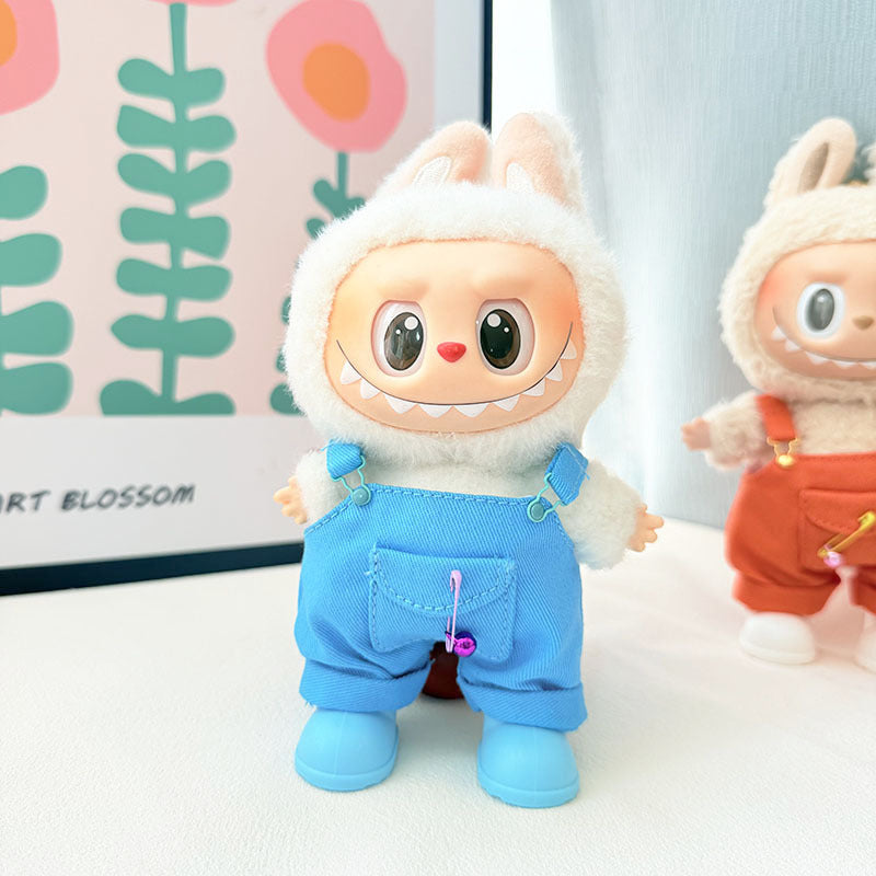 [Clothes only] First and second generation keychain Labubu clothes pendant Labubu baby clothes sunshine craftsman strap