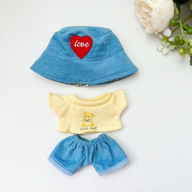 [Clothes only] Second generation blind box Labubu clothes vinyl face pendant Labubu sitting party series baby clothes cute