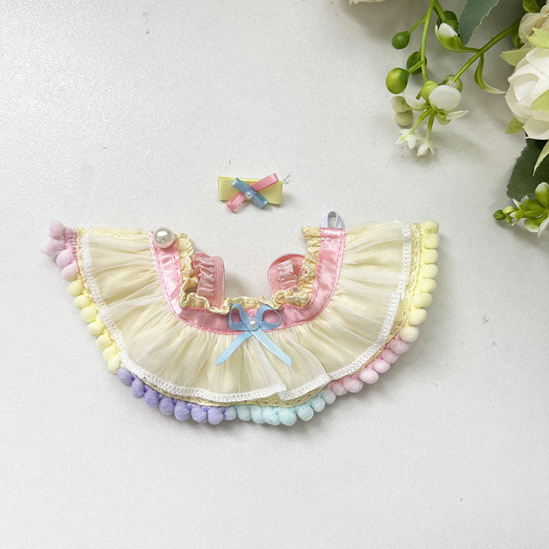 [Clothes only] Second generation blind box Labubu clothes vinyl face pendant Labubu sitting party series baby clothes cute