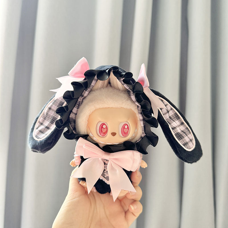[Clothes only] First and second generation keychain Labubu clothes pendant Labubu baby clothes Rabbit Alice onesie cute