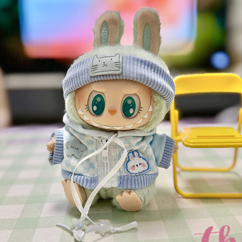 [Clothes only] First/second generation pendant Labubu clothes Labubu sitting party baby clothes trendy sweater cute