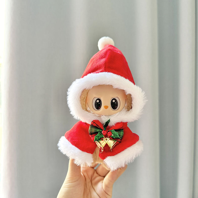 [Clothes only] First and second generation keychain Labubu clothes pendant Labubu cloth for the New Year Christmas set collection