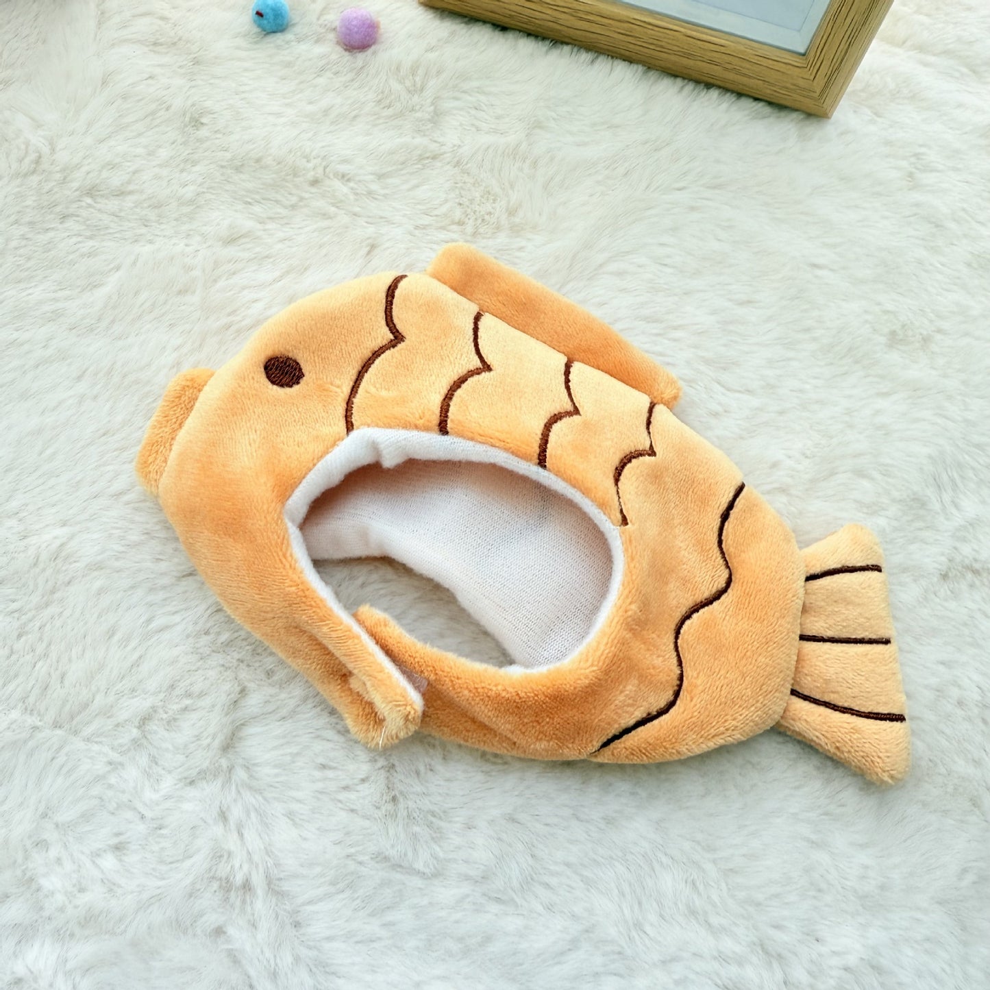 [Clothes only] First/second generation Labubu clothes pendant Labubu sitting party baby clothes fish hat headgear cute