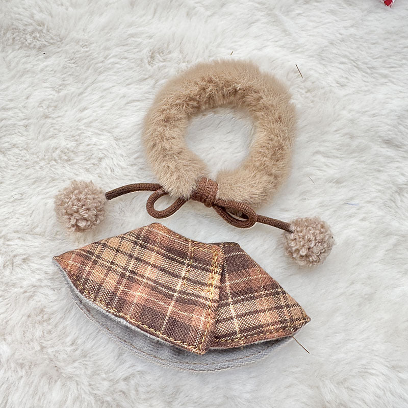 [Clothes only] First and second generation Labubu clothes pendant Labubu sitting party baby clothes fragrant cape set cute