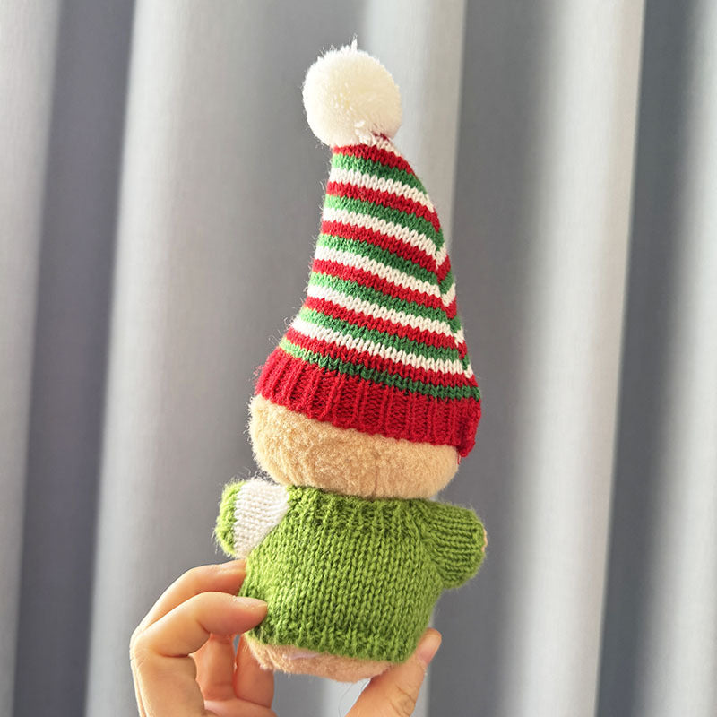 [Clothes only] 1st/2nd generation Labubu clothes pendant Labubu sitting party baby clothes striped buckle sweater