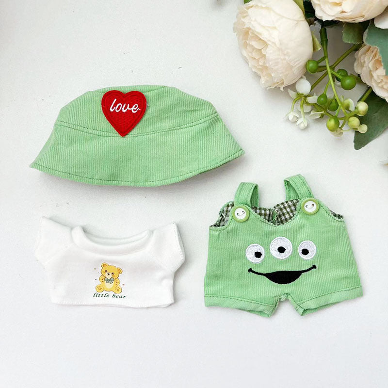 [Clothes only] Second generation blind box Labubu clothes vinyl face pendant Labubu sitting party series baby clothes cute