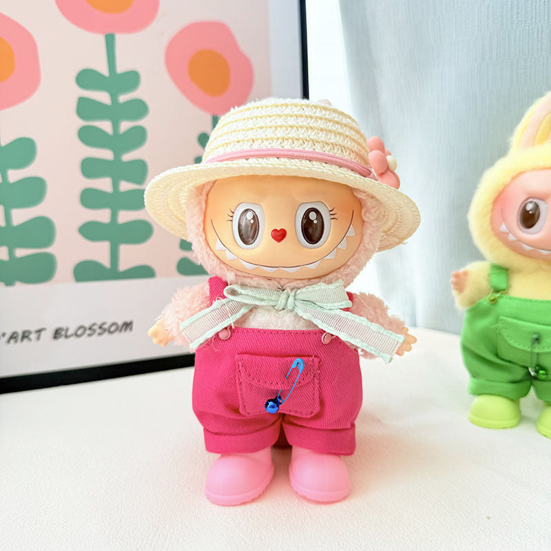 [Clothes only] First and second generation keychain Labubu clothes pendant Labubu baby clothes sunshine craftsman strap