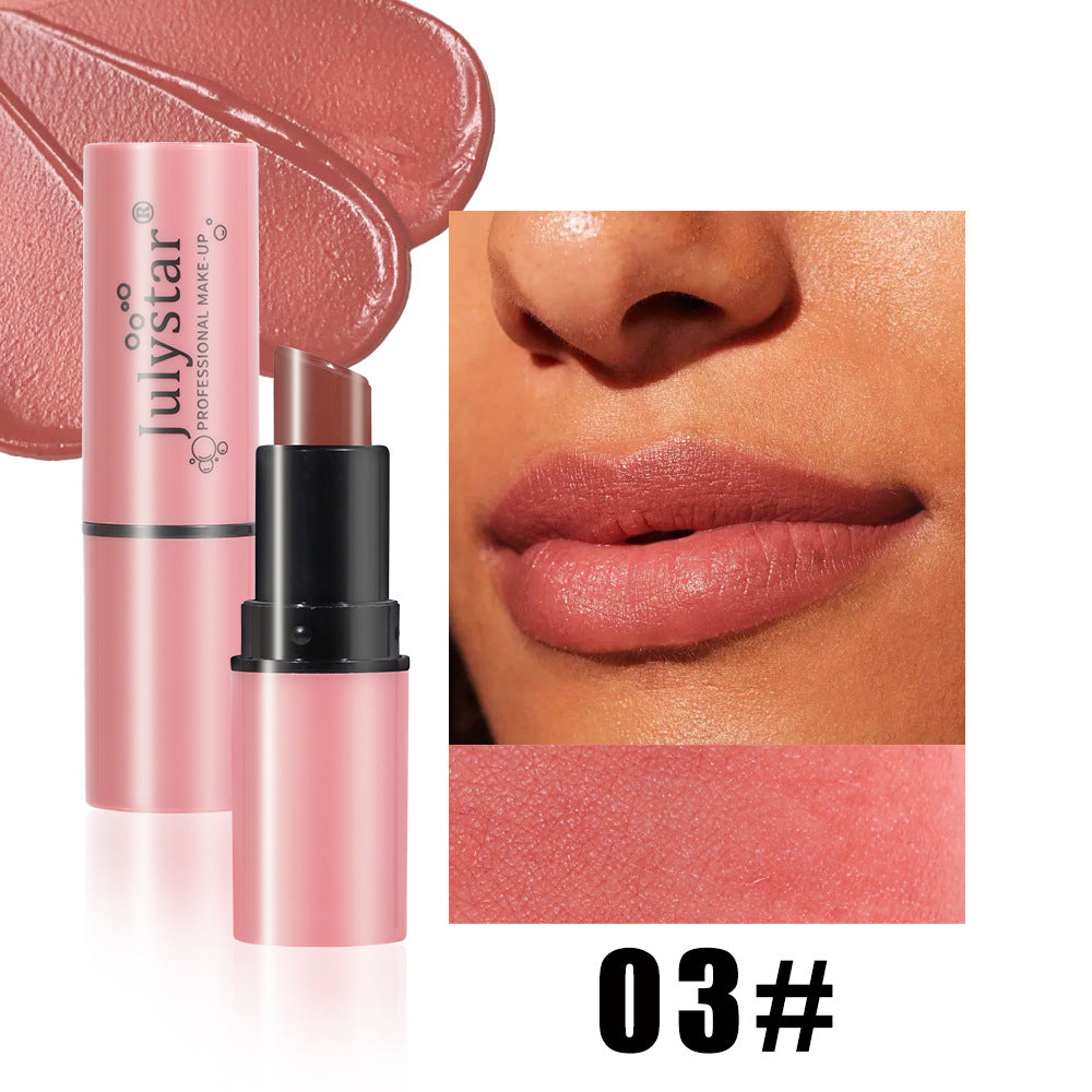 Lip makeup non-fading non-stick cup fruit flavor long-lasting waterproof moisturizing matte sandwich lipstick