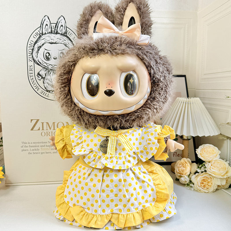 [Clothes for sale only] 58cm rabub clothes ZIMOMO baby clothes vinyl LABUBU plush doll clothes are cute.
