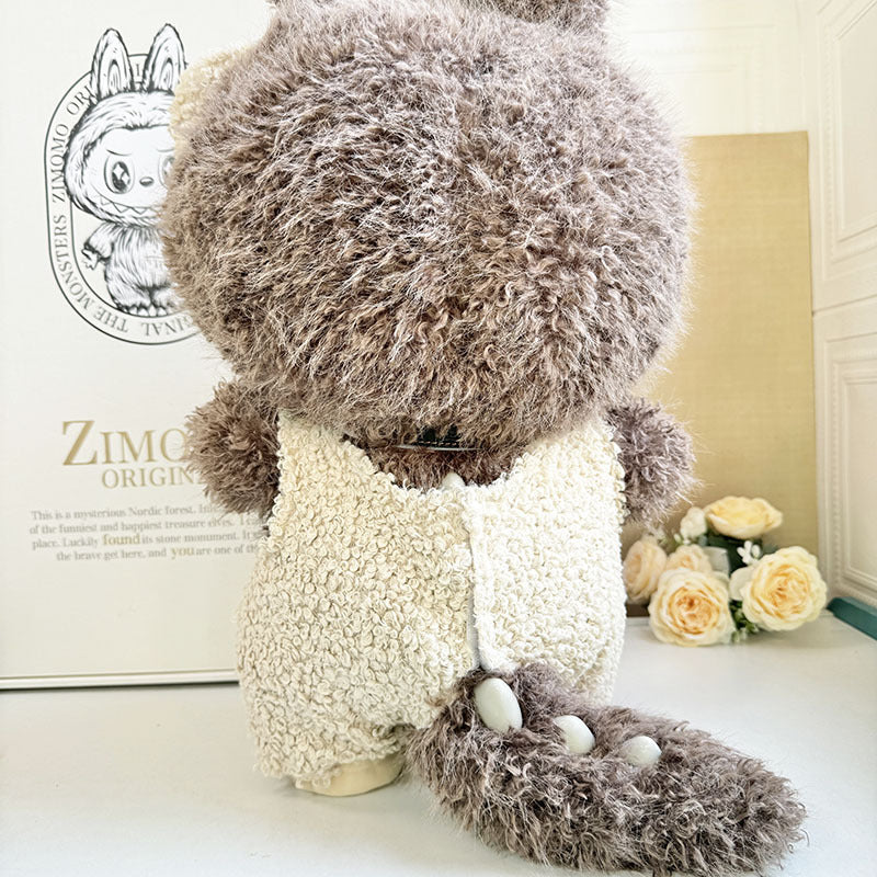[Clothes only] 58cm rabub clothes ZIMOMO baby clothes vinyl LABUBU circle bear onesie suit cute