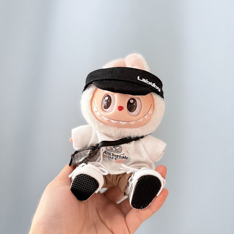 [Clothes only] First and second generation Labubu clothes pendant Labubu sitting party baby clothes trendy modern casual wear