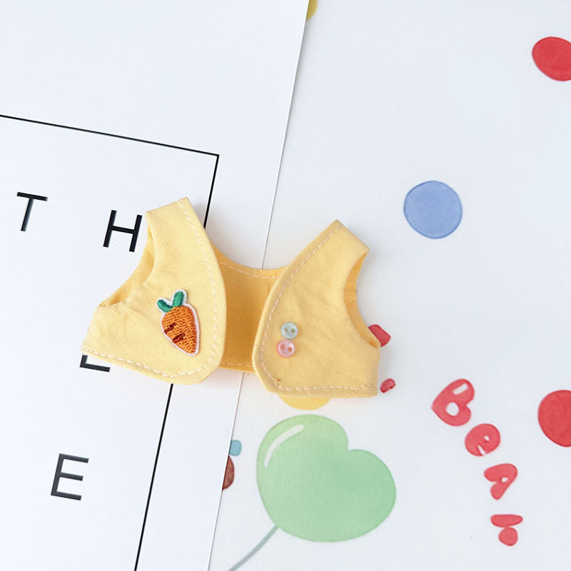 [Clothes only] First and second generation Labubu clothes pendant Labubu sitting baby clothes duck duck carrot travel cute