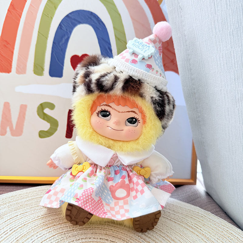 Baby clothes only] The star has the same sweet heart WAKUKU Wow Kuku Mao Mao Tide Fun Party Series Blind Box Doll Baby Clothes