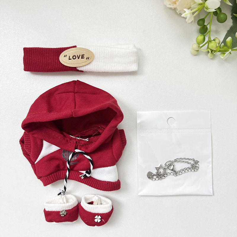 [Clothes only] Second generation blind box Labubu clothes vinyl face pendant Labubu sitting party series baby clothes cute