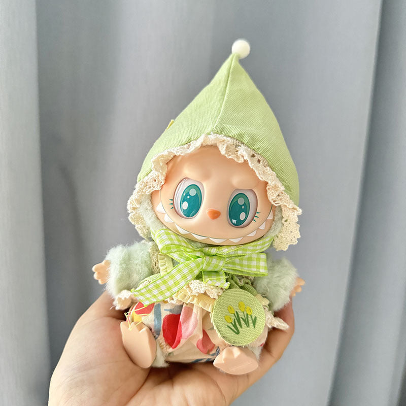 [Clothes only] 1st/2nd generation Labubu clothes pendant Labubu sitting party baby clothes little witch suit cute