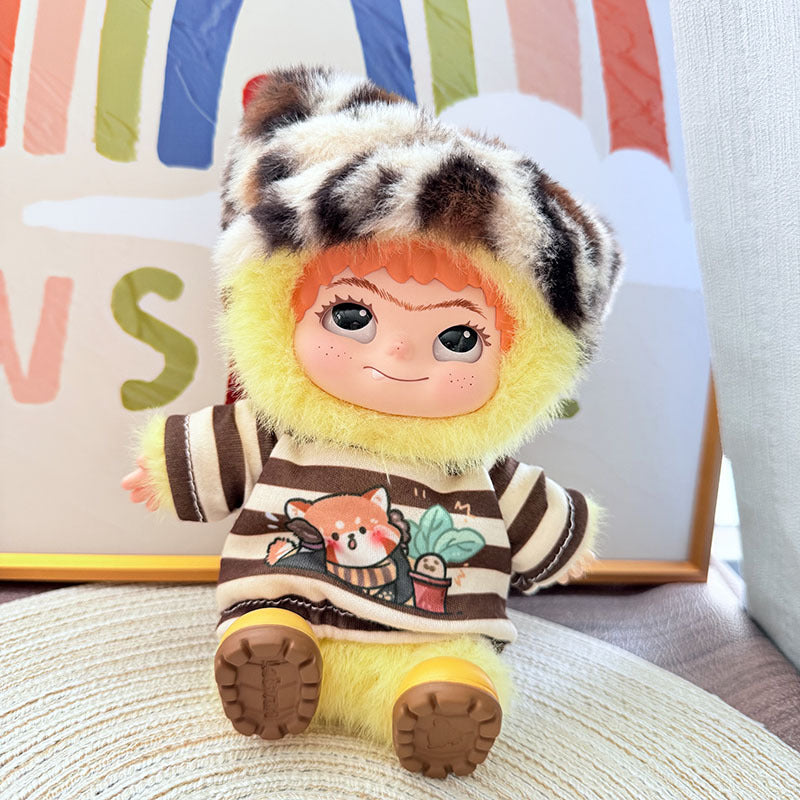 Baby clothes only] The star has the same sweet heart WAKUKU Wow Kuku Mao Mao Tide Fun Party Series Blind Box Doll Baby Clothes