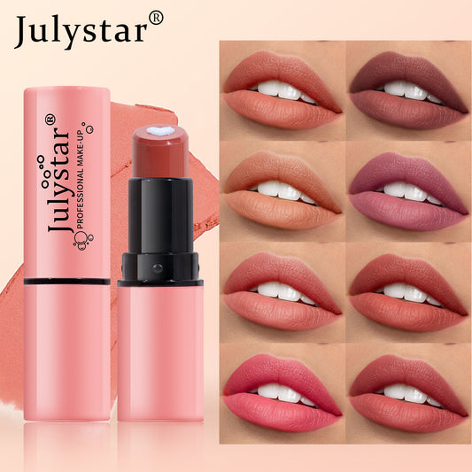 Lip makeup non-fading non-stick cup fruit flavor long-lasting waterproof moisturizing matte sandwich lipstick