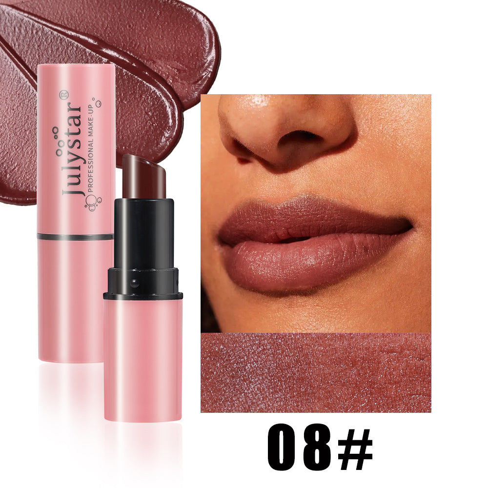 Lip makeup non-fading non-stick cup fruit flavor long-lasting waterproof moisturizing matte sandwich lipstick