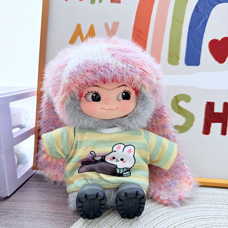 Baby clothes only] The star has the same sweet heart WAKUKU Wow Kuku Mao Mao Tide Fun Party Series Blind Box Doll Baby Clothes