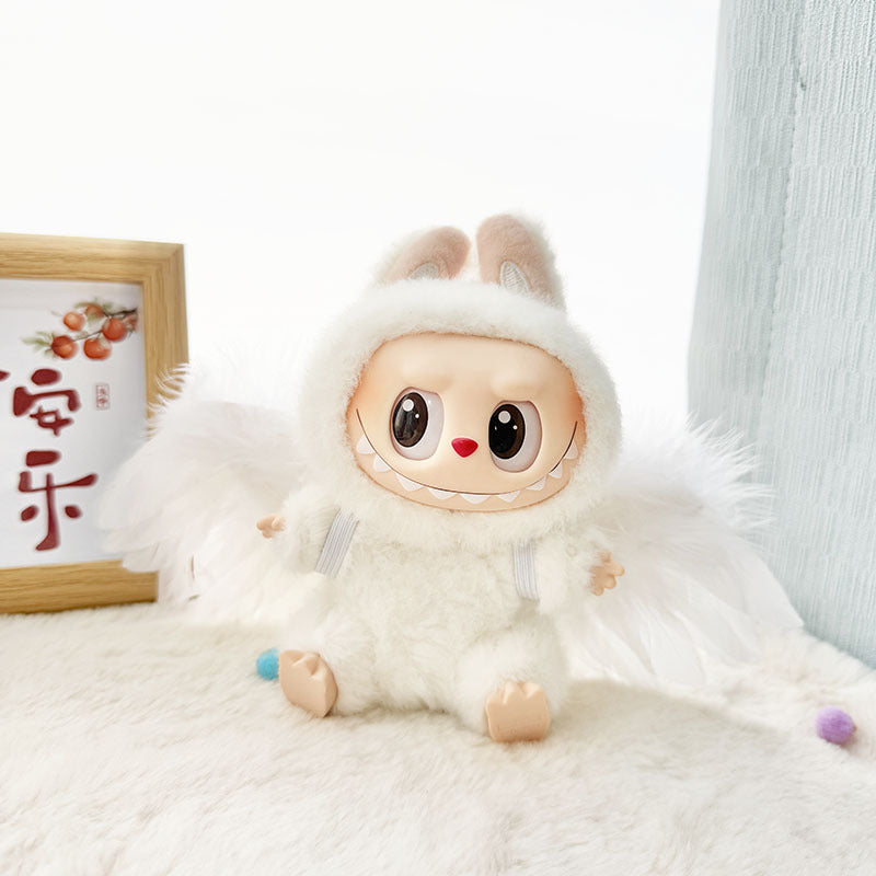 Clothes only] blind box Labubu clothes pendant Labubu baby clothes chess adventure queen baby clothes skirt cute