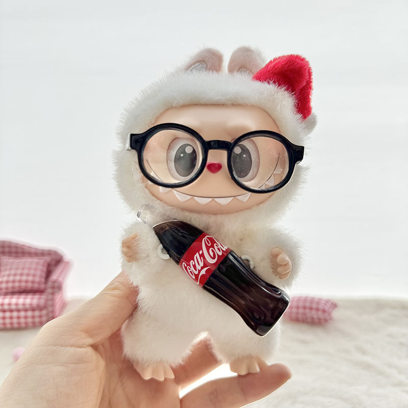 [Clothes only] First and second generation keychain Labubu clothes pendant Labubu Coke Happy Factor New Year set