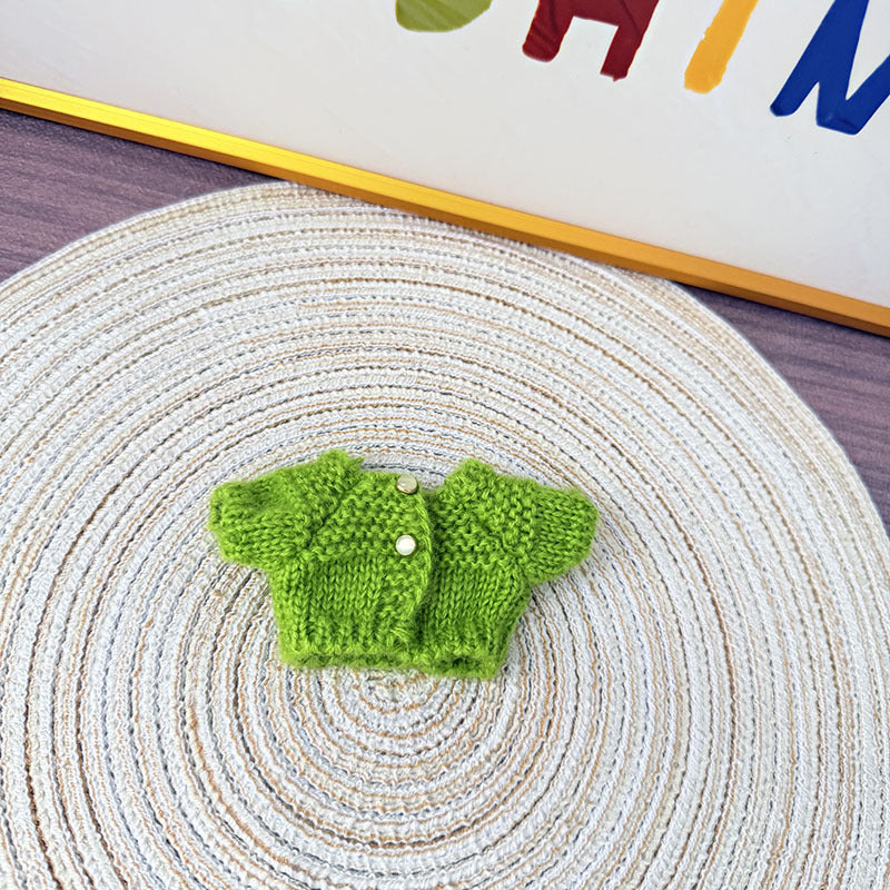 [Clothes only] One, two and three generations Labubu clothes pendant Labubu sitting baby clothes sweet heart dress
