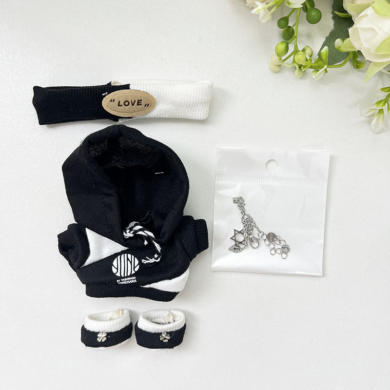 [Clothes only] Second generation blind box Labubu clothes vinyl face pendant Labubu sitting party series baby clothes cute